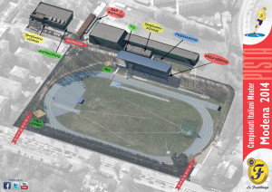 Mappa campo Italiani Master 2014