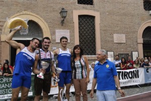 Salti in piazza 2014 il podio maschile