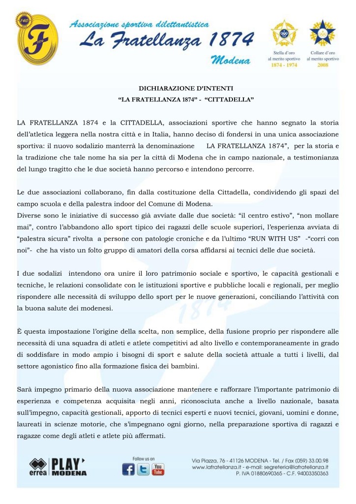 Dichiaradione intenti 1