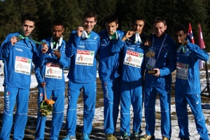 Squadra juniores Europei cross 2014