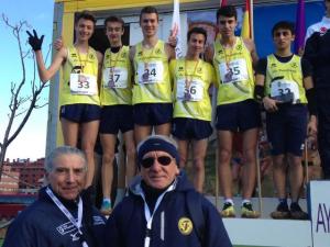 ECCC 2015 Junior podio Spagna