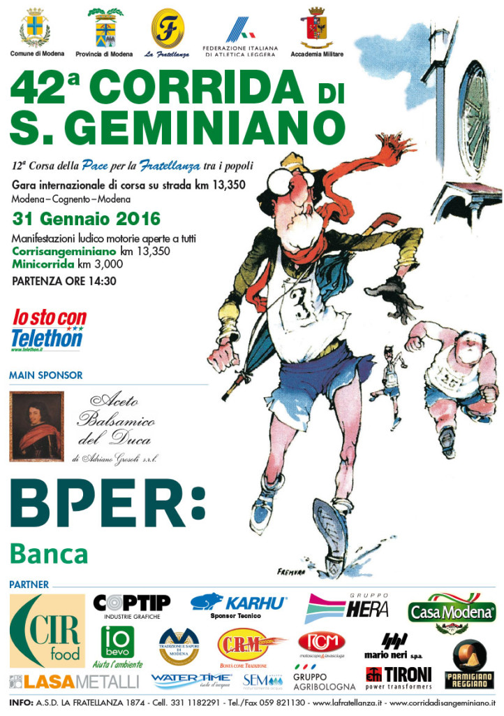 Manifesto Corrida 2016