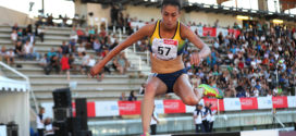 Francesca Bertoni nei 3000 metri siepi ai Mondiali di Londra