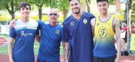 Trofeo Liberazione: buona la prima per gli atleti della Fratellanza. Sul podio: Purboo, Modena, De Berti, Drusiani e Iori